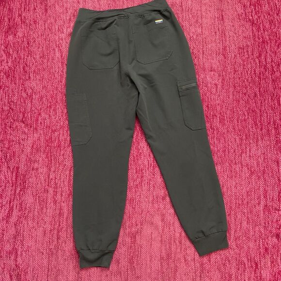 Figs Zamora High Waist Jogger Scrub Pants Limited Edition Pride Gray Size Small - Picture 6 of 10